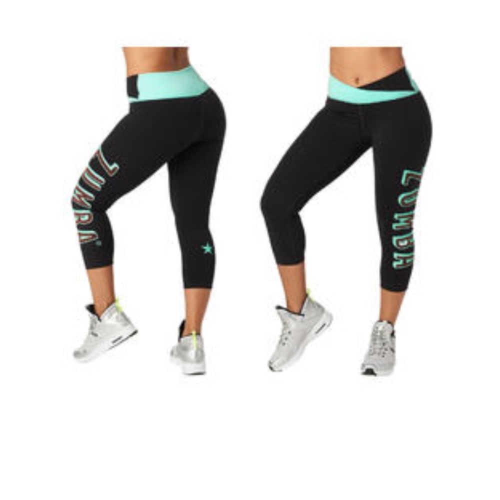 Zumba Fitness Dance Like a Boss Cropped Leggings